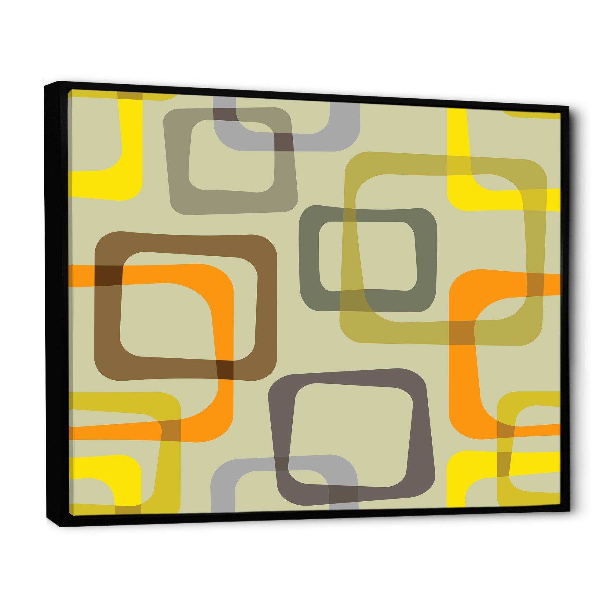 Retro Square Design VII