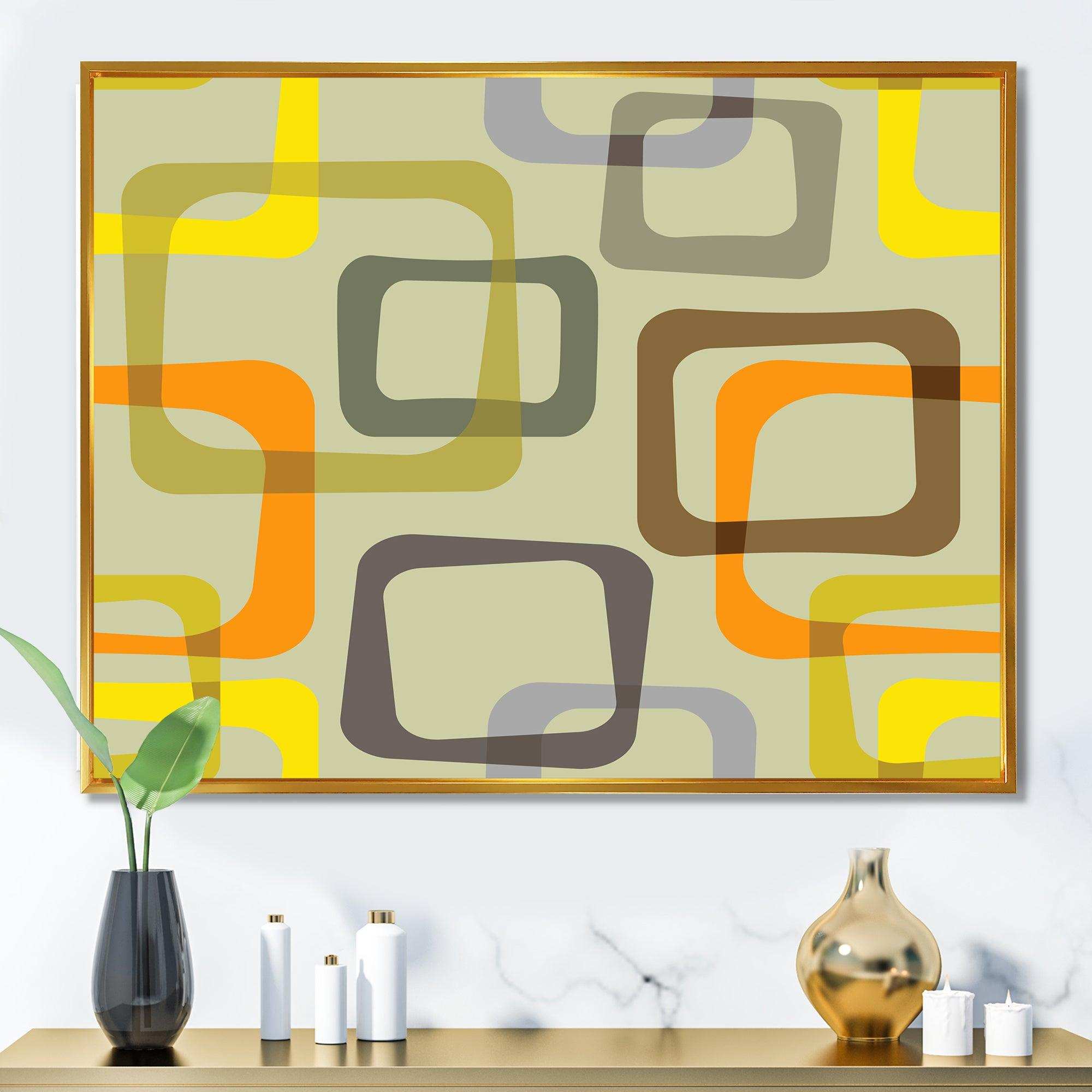 Retro Square Design VII