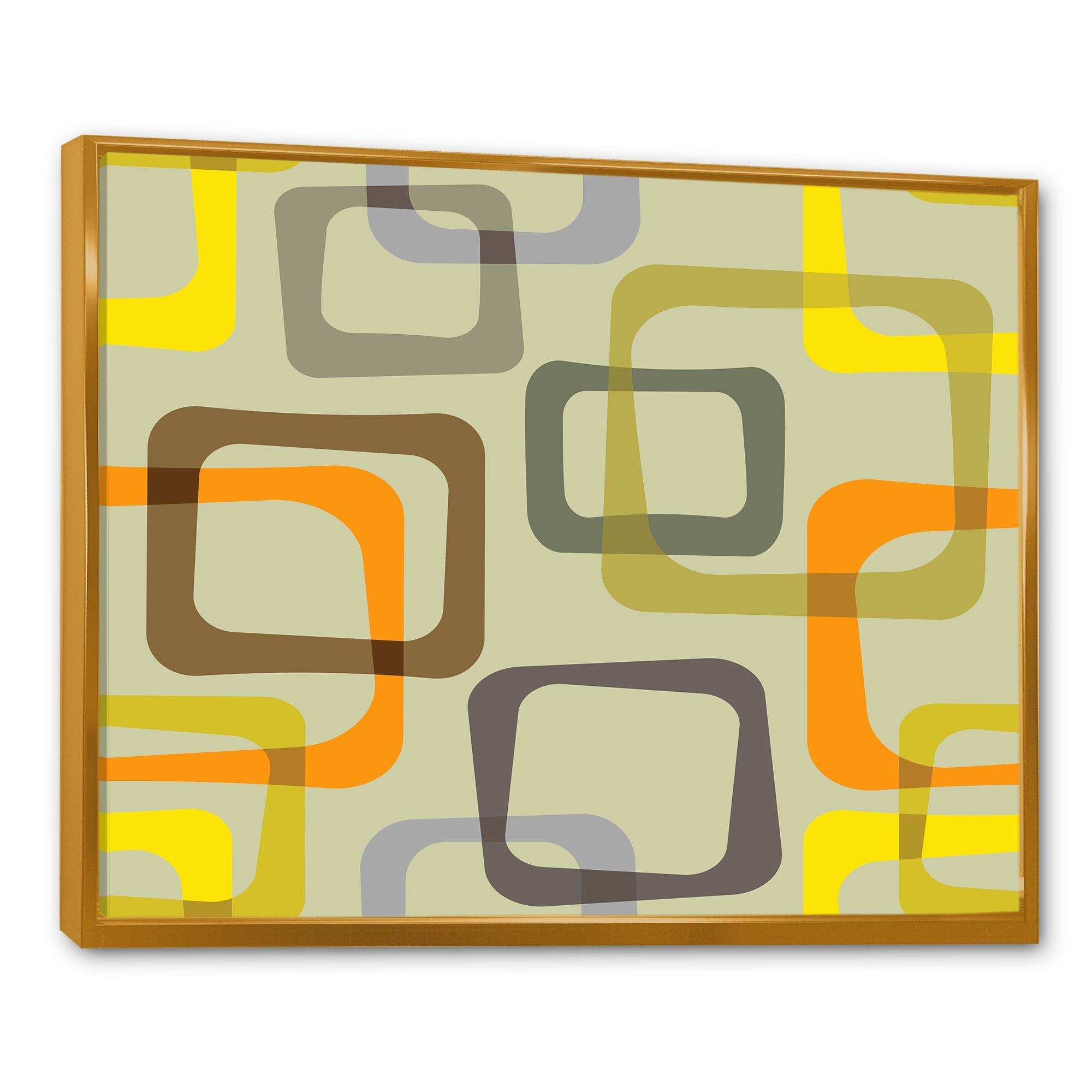 Retro Square Design VII