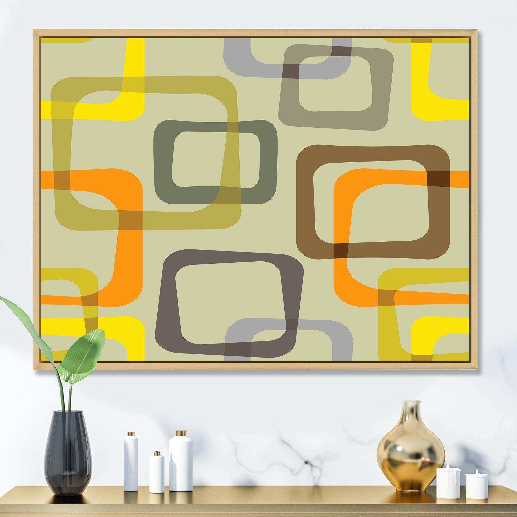 Retro Square Design VII