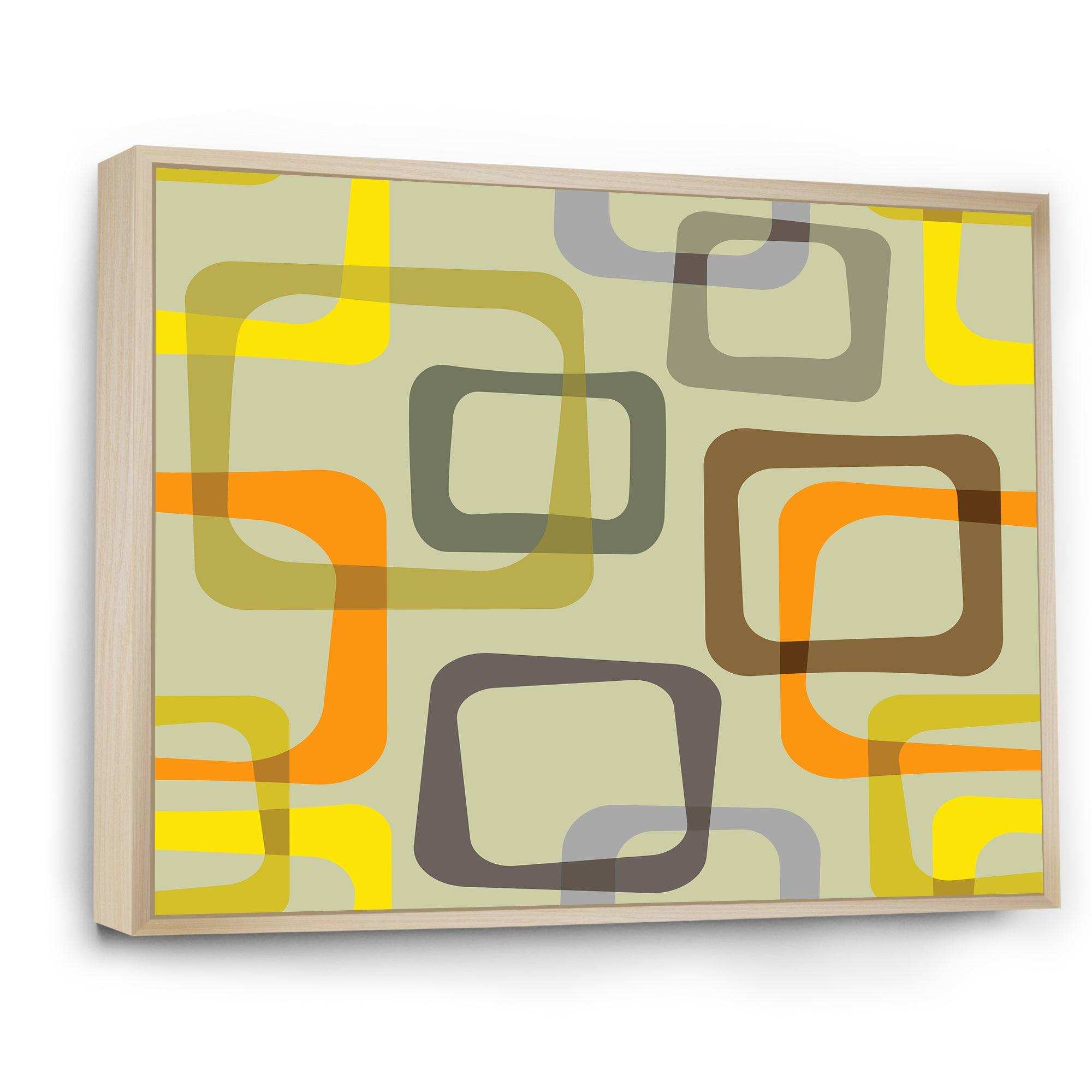 Retro Square Design VII