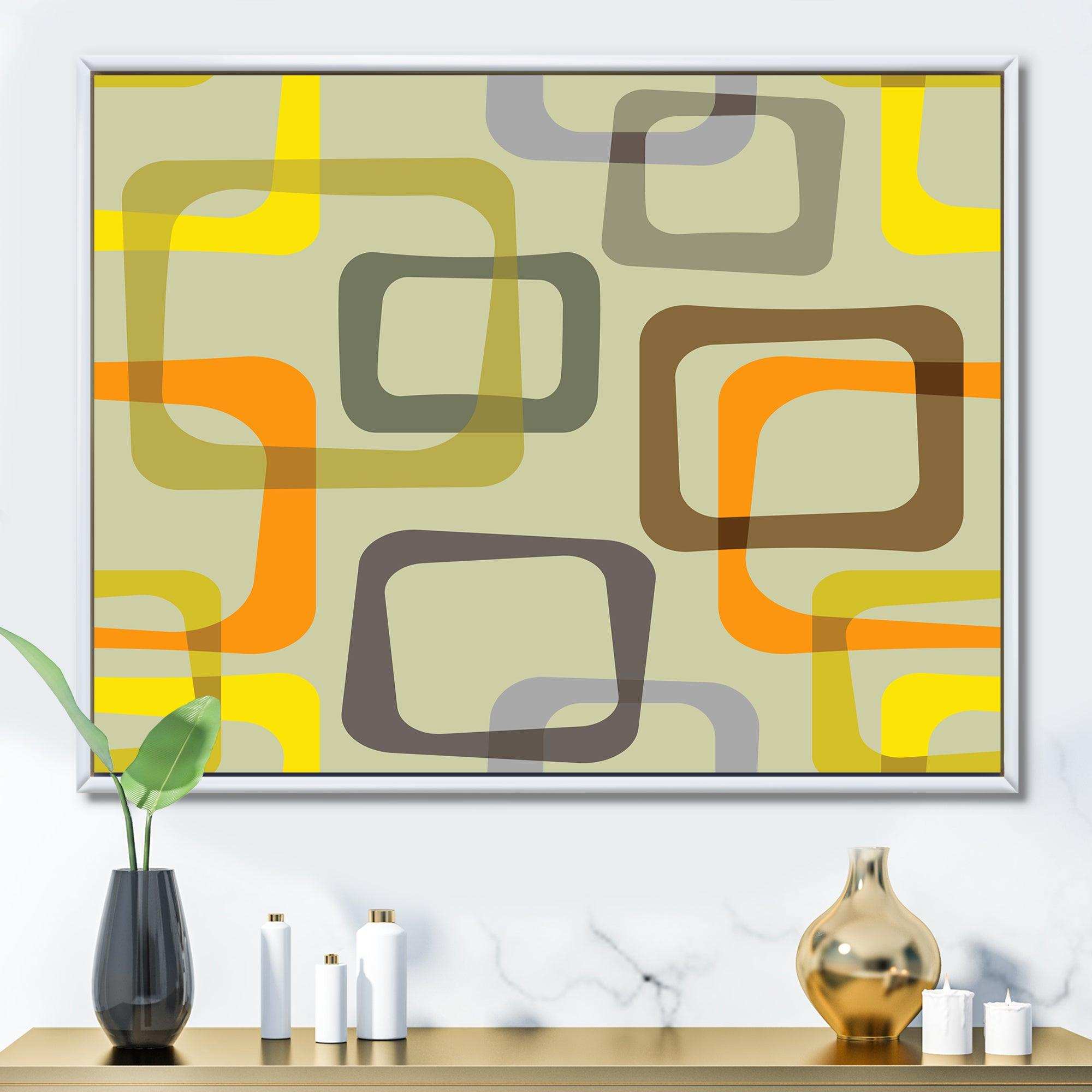 Retro Square Design VII