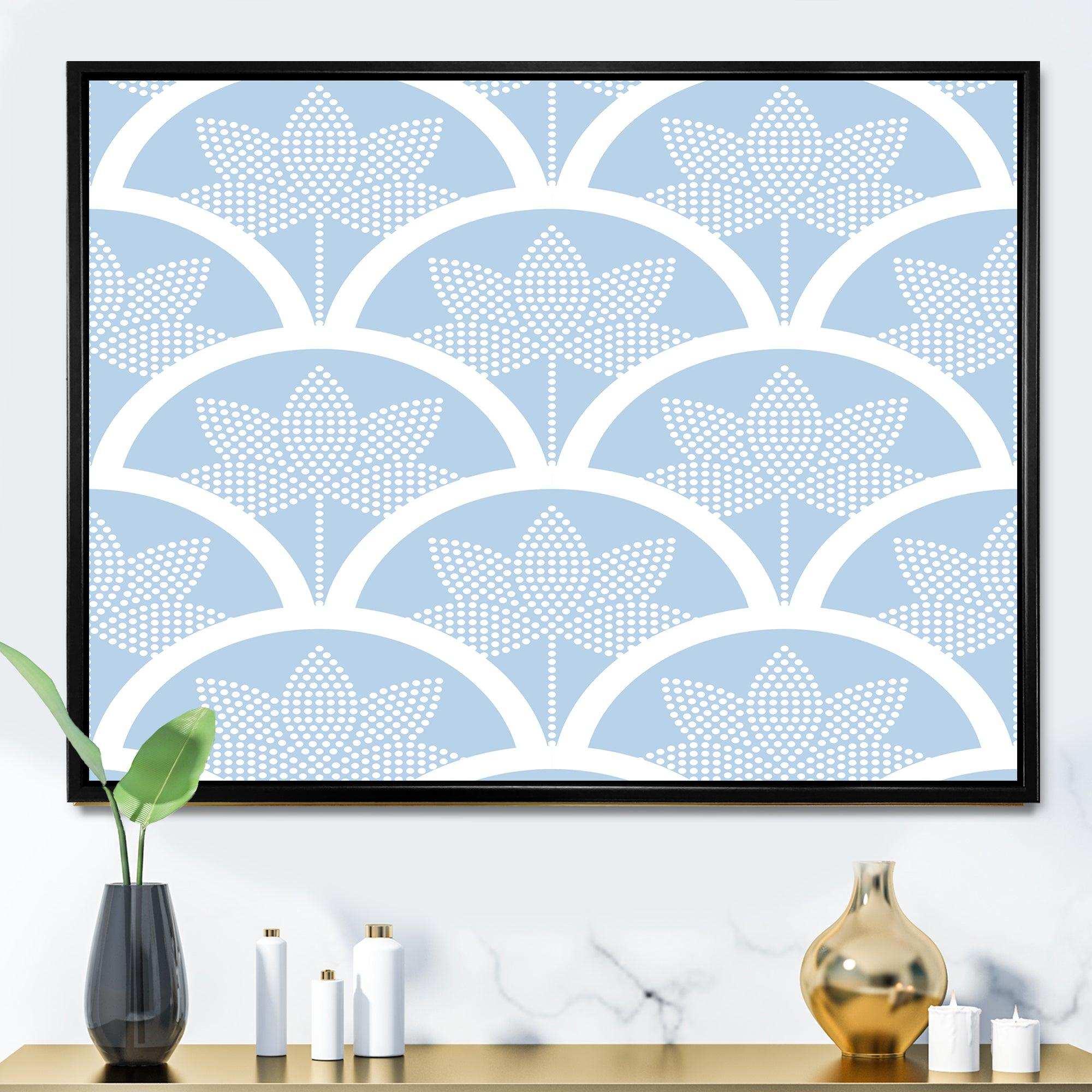 Japanese style Half-circle pattern