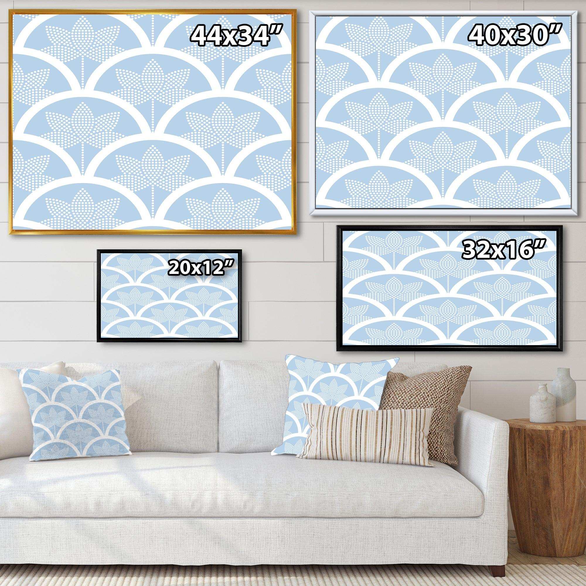 Japanese style Half-circle pattern