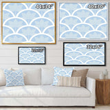 Japanese style Half-circle pattern