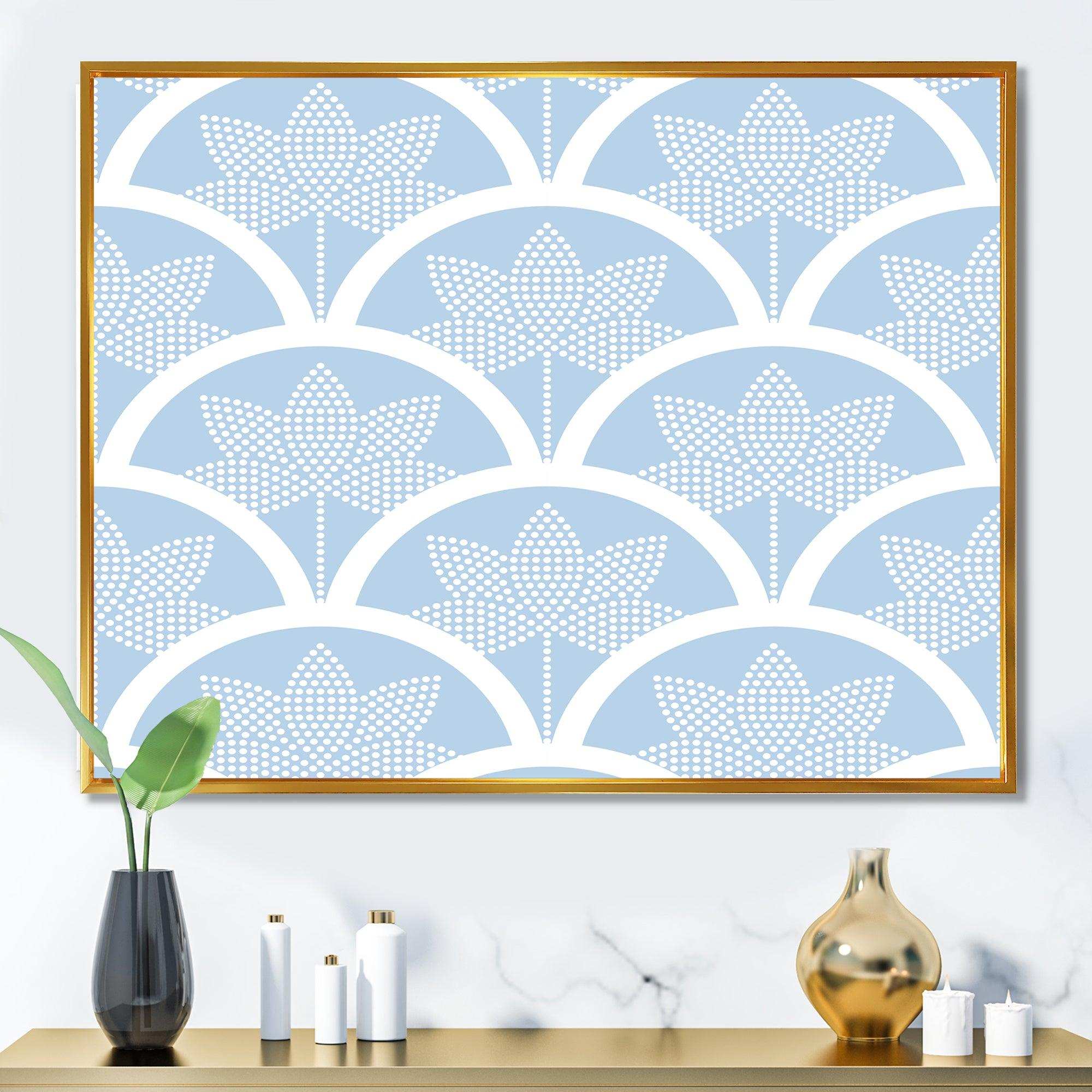 Japanese style Half-circle pattern