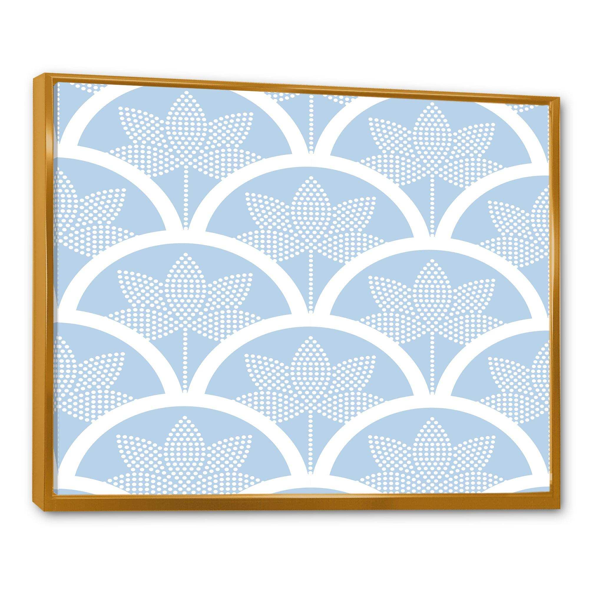 Japanese style Half-circle pattern