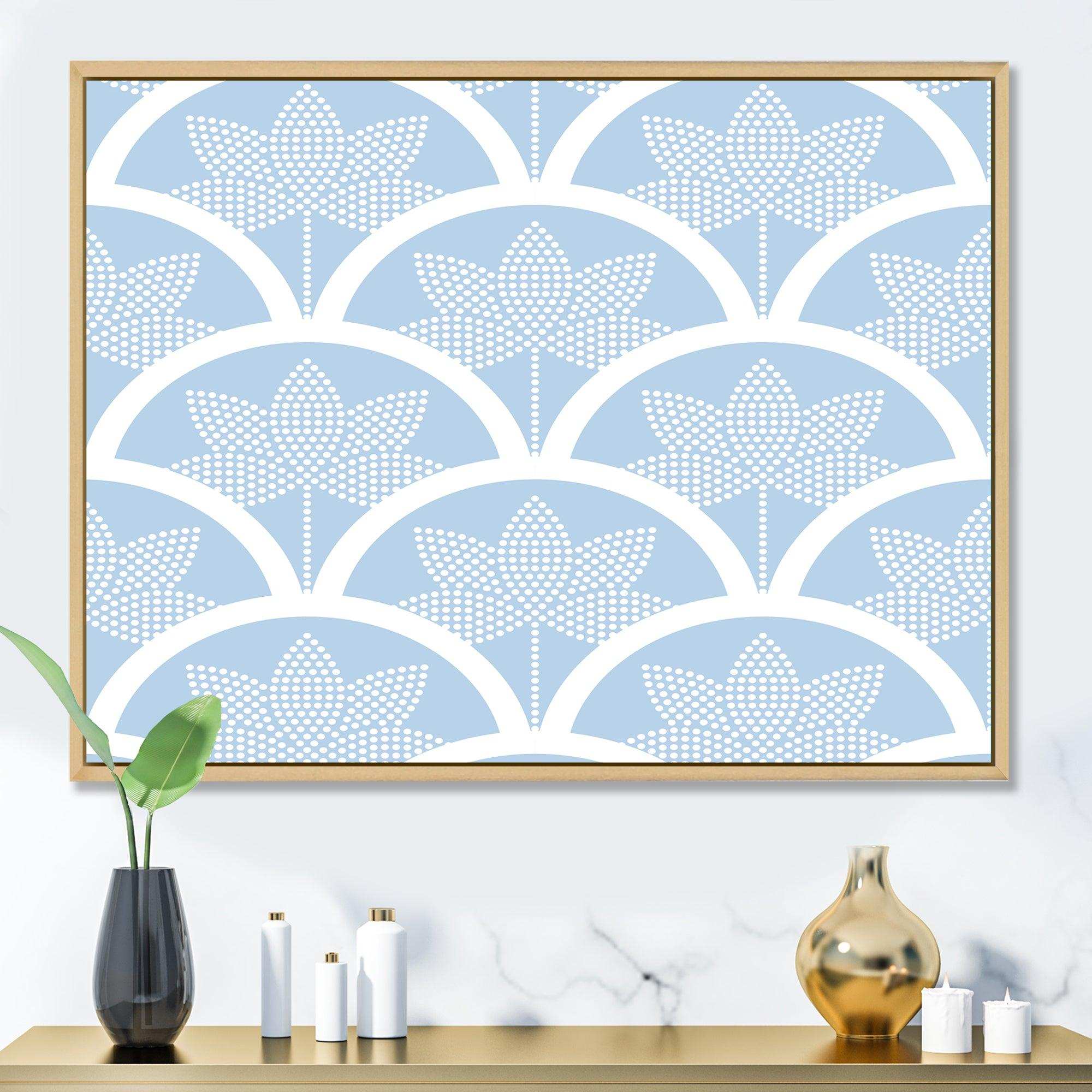 Japanese style Half-circle pattern