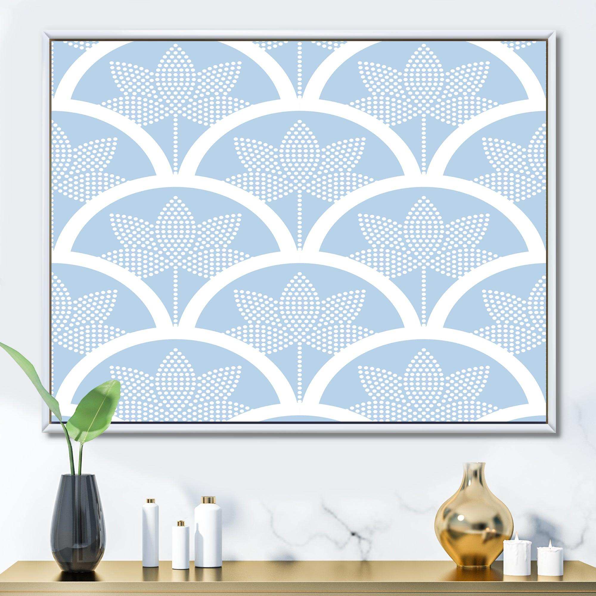 Japanese style Half-circle pattern