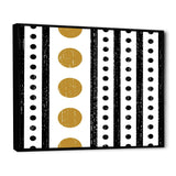 Retro Geometrical Abstract Minimal Pattern VI