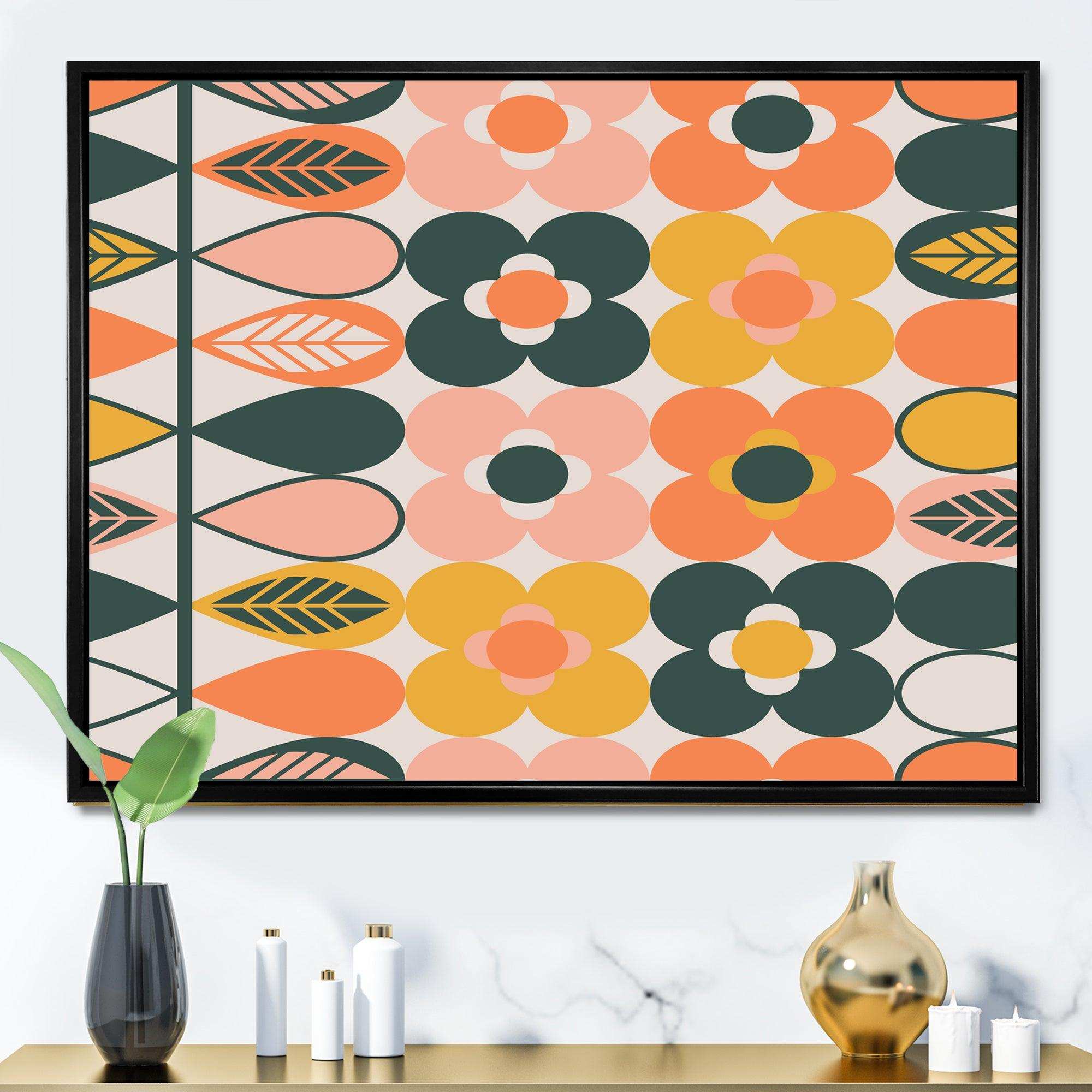 Botanical Retro Design I