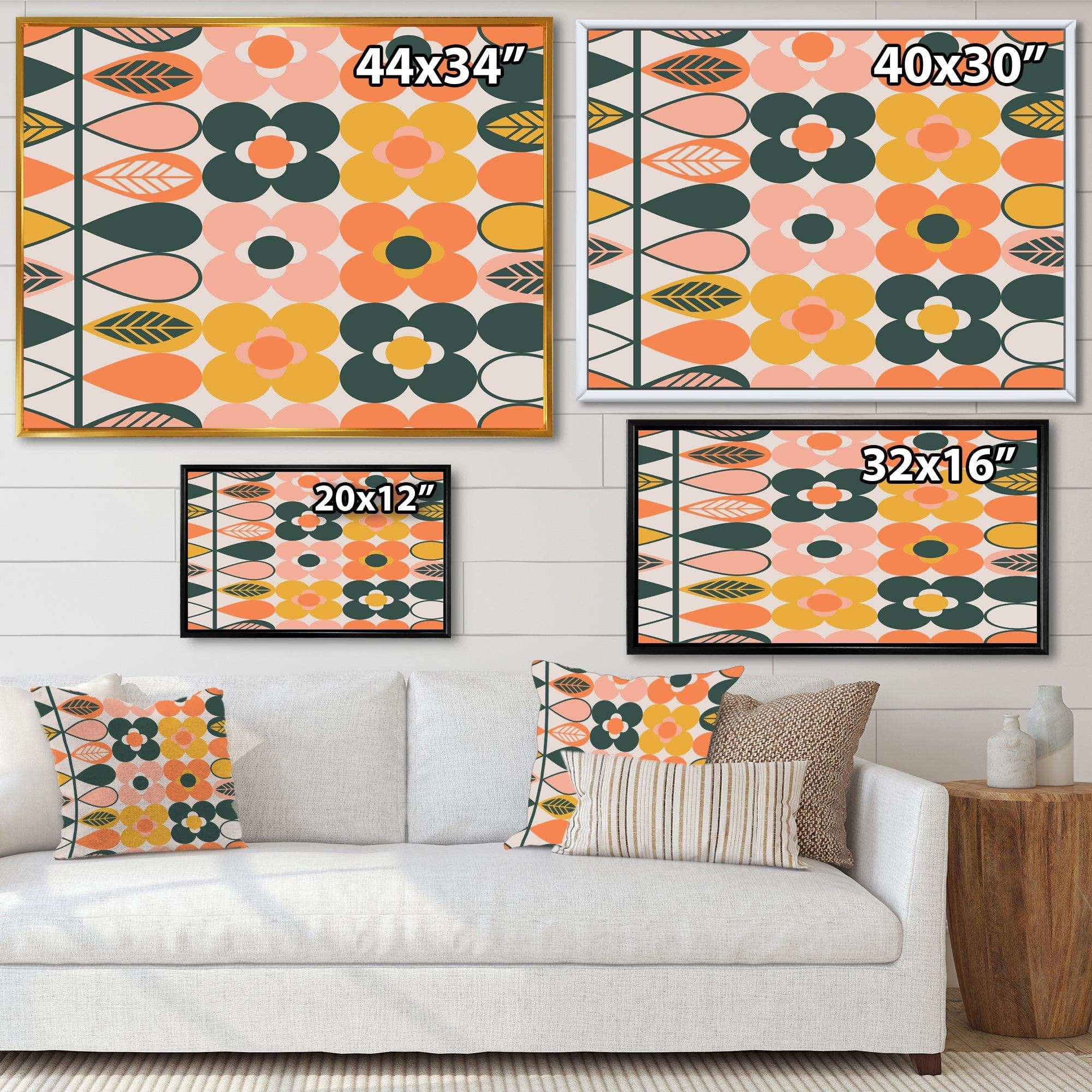 Botanical Retro Design I