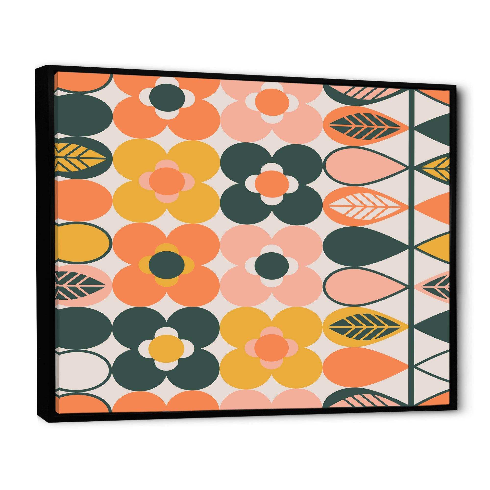 Botanical Retro Design I