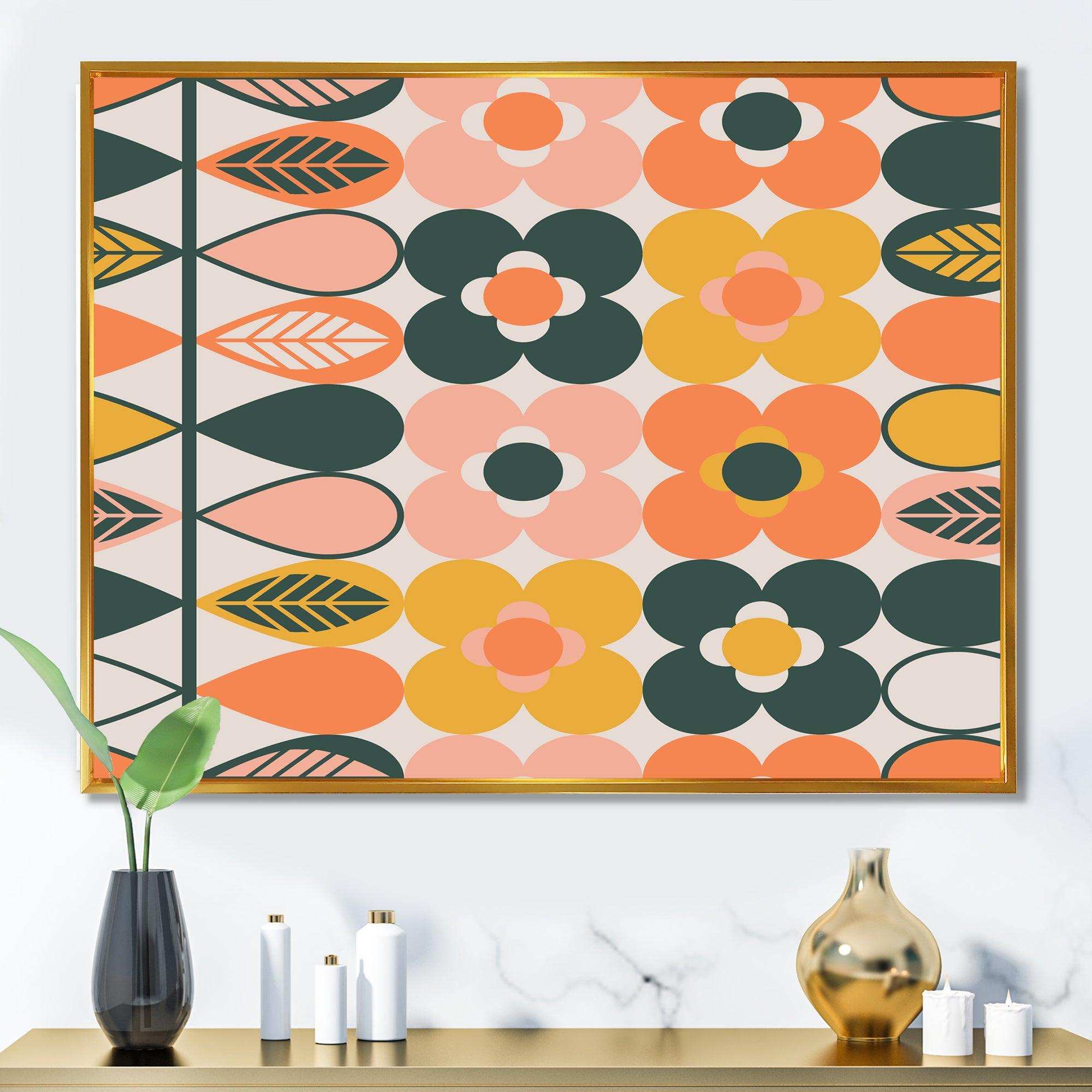 Botanical Retro Design I