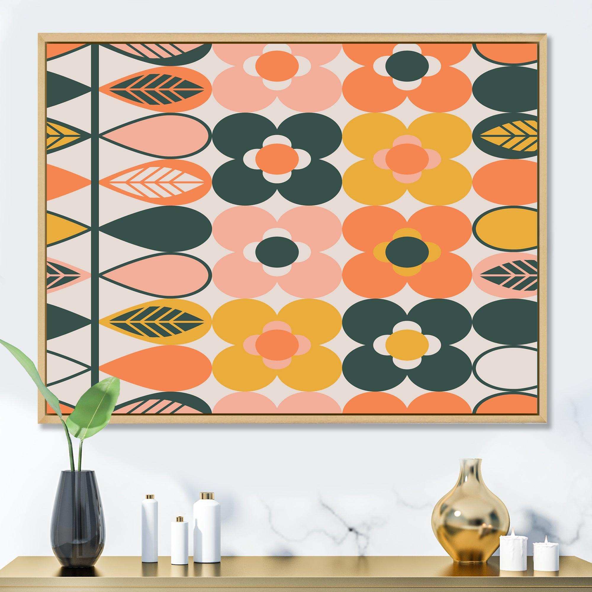 Botanical Retro Design I