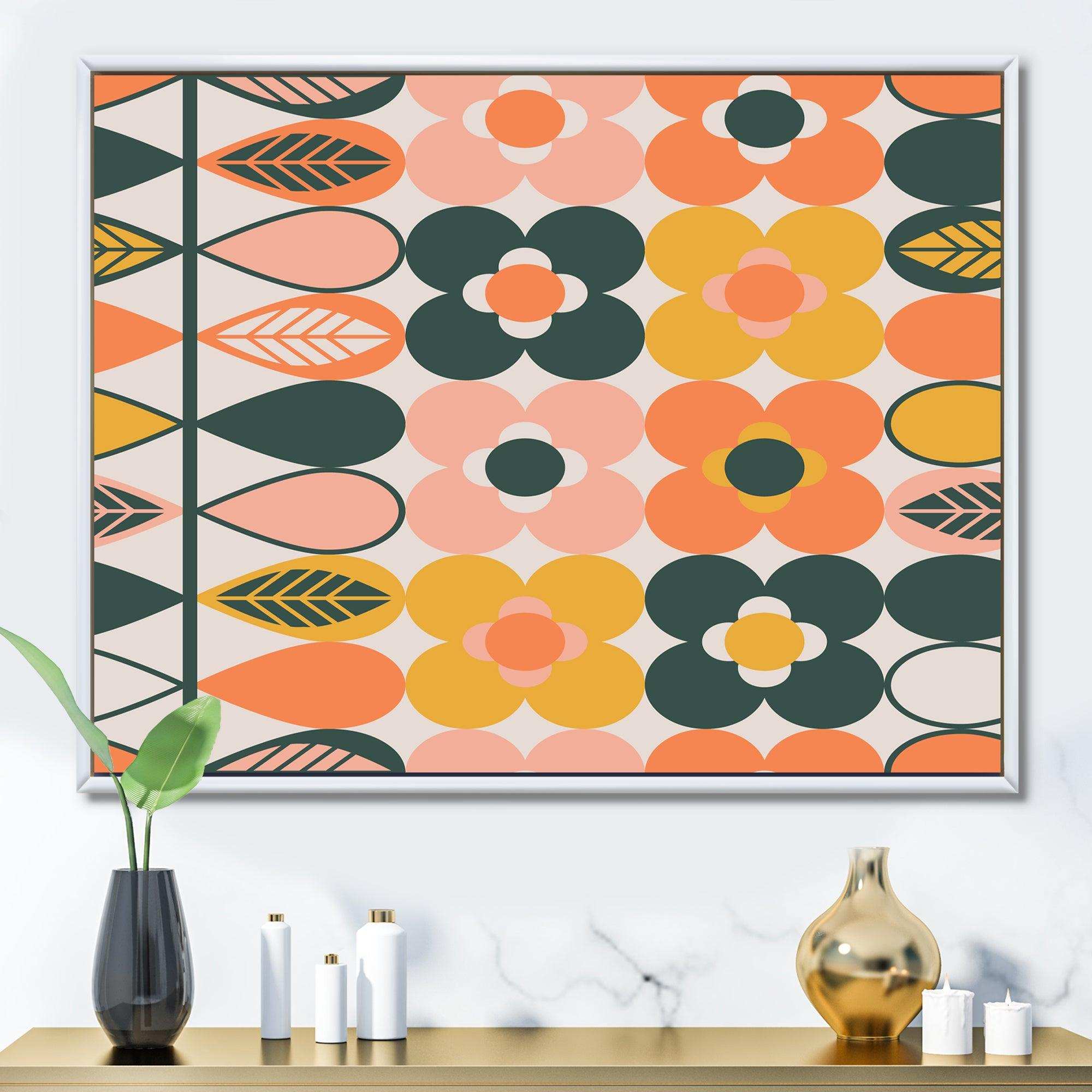 Botanical Retro Design I