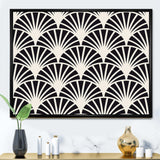 Retro Art Deco Waves I