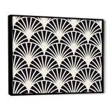 Retro Art Deco Waves I