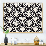 Retro Art Deco Waves I