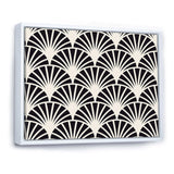Retro Art Deco Waves I