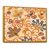 Retro Indian Floral Batik III