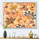 Retro Indian Floral Batik III