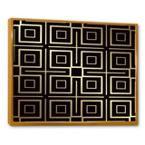 Golden Luxury Metallic Geometrics  XII