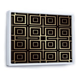 Golden Luxury Metallic Geometrics  XII