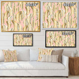 Golden Palm Leaves I