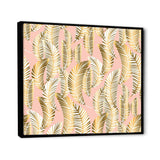 Golden Palm Leaves I