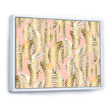 Golden Palm Leaves I