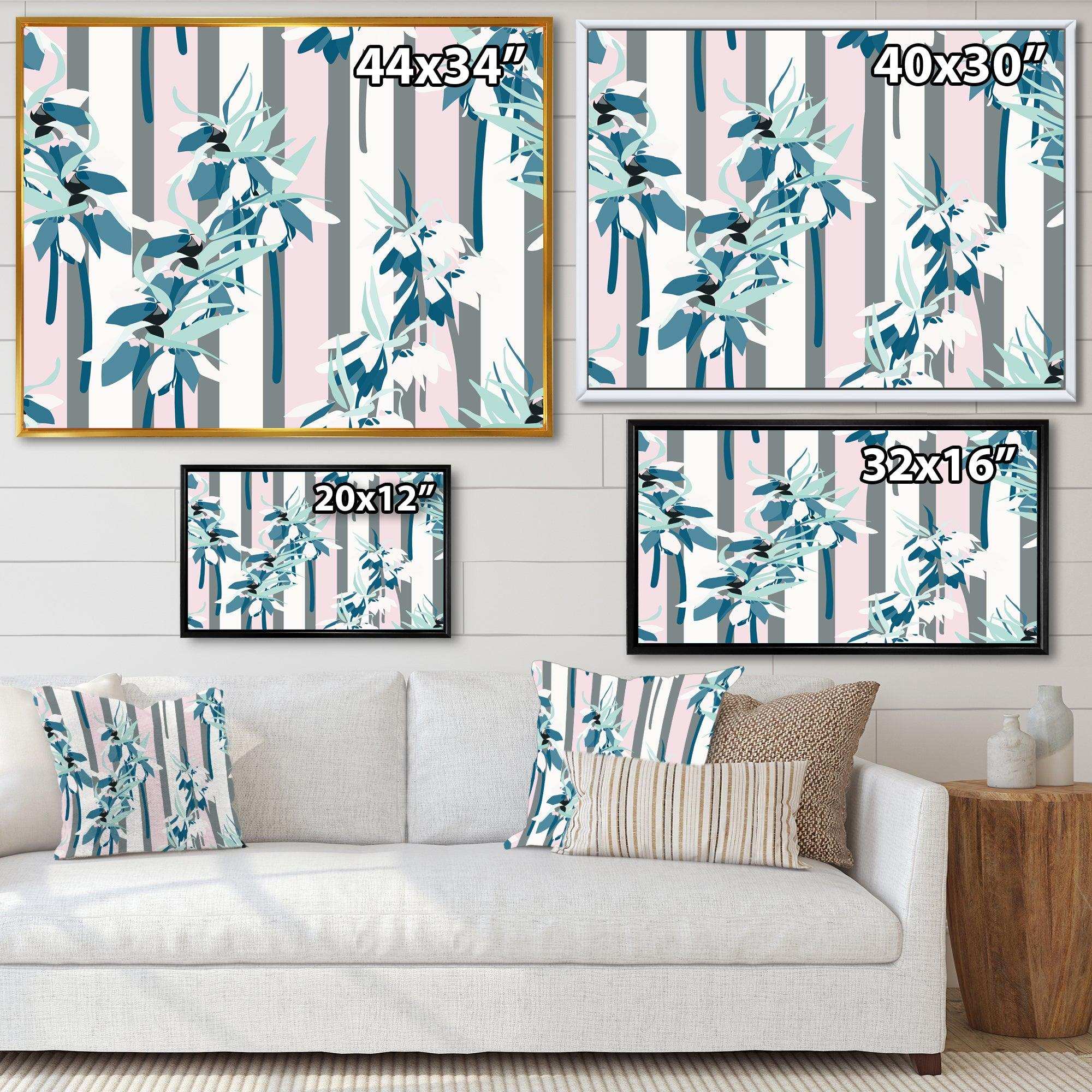 Retro Handdrawn Lilies