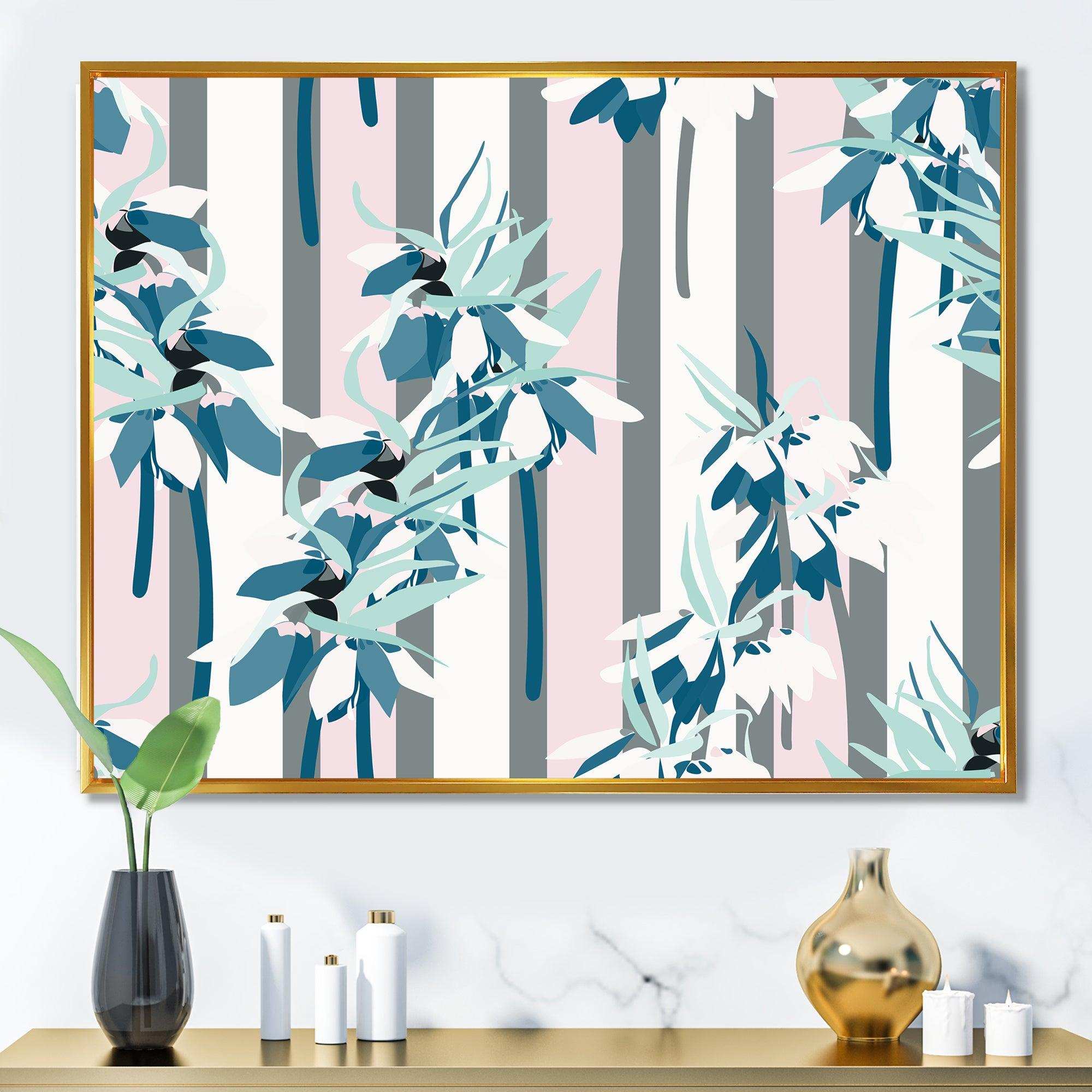 Retro Handdrawn Lilies