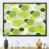 Circular Abstract Retro Geometric X