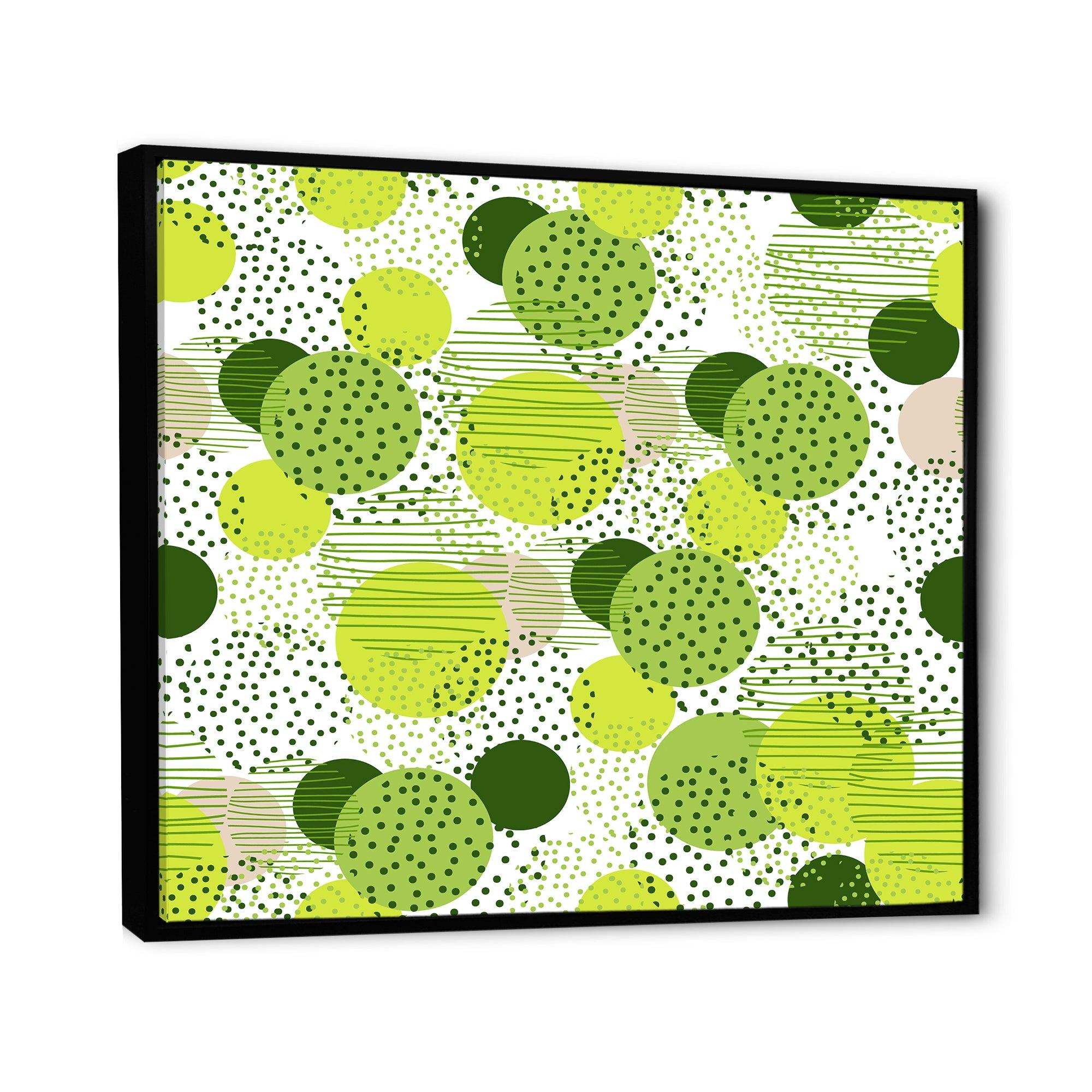 Circular Abstract Retro Geometric X