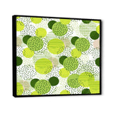 Circular Abstract Retro Geometric X