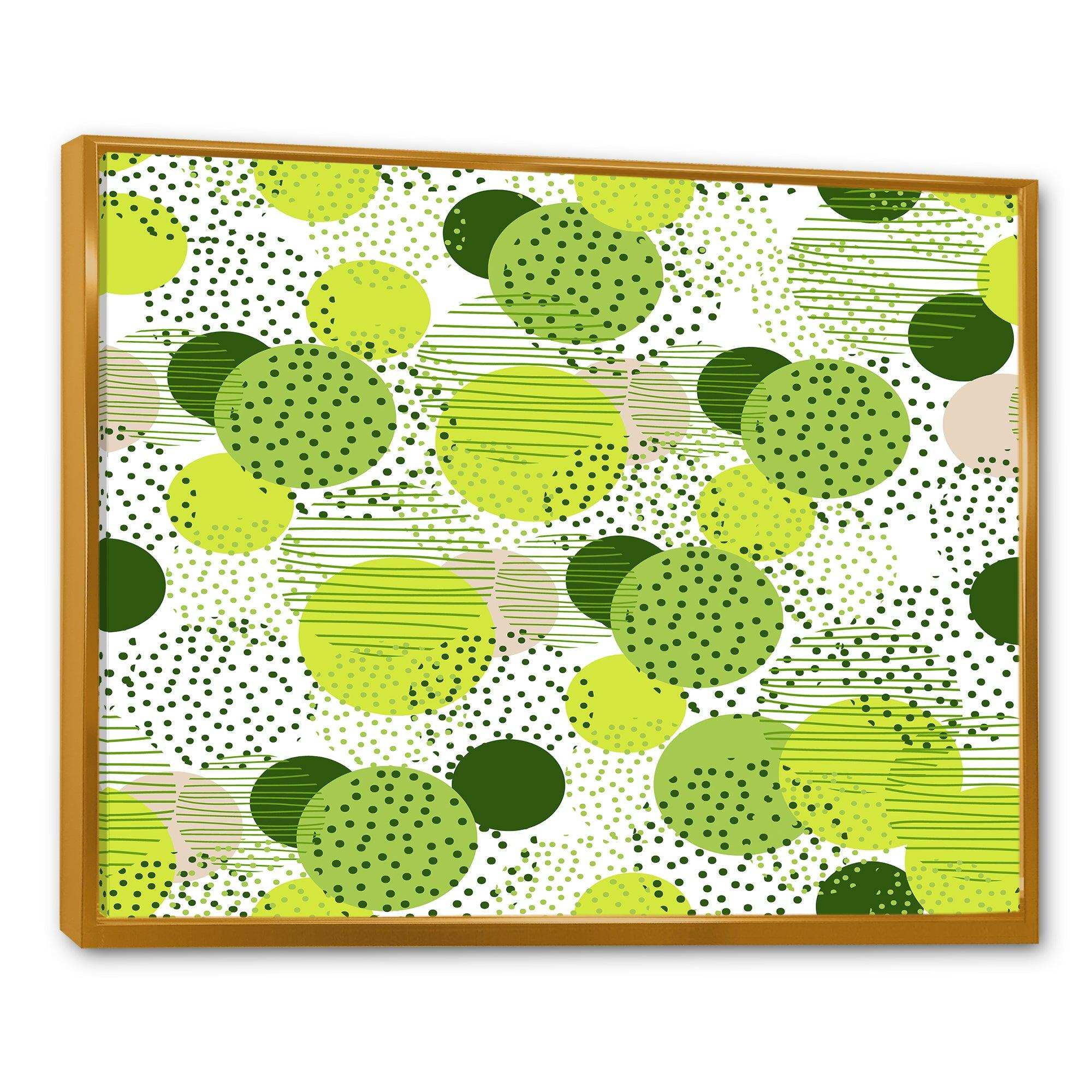 Circular Abstract Retro Geometric X