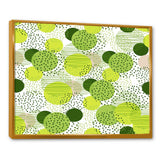 Circular Abstract Retro Geometric X