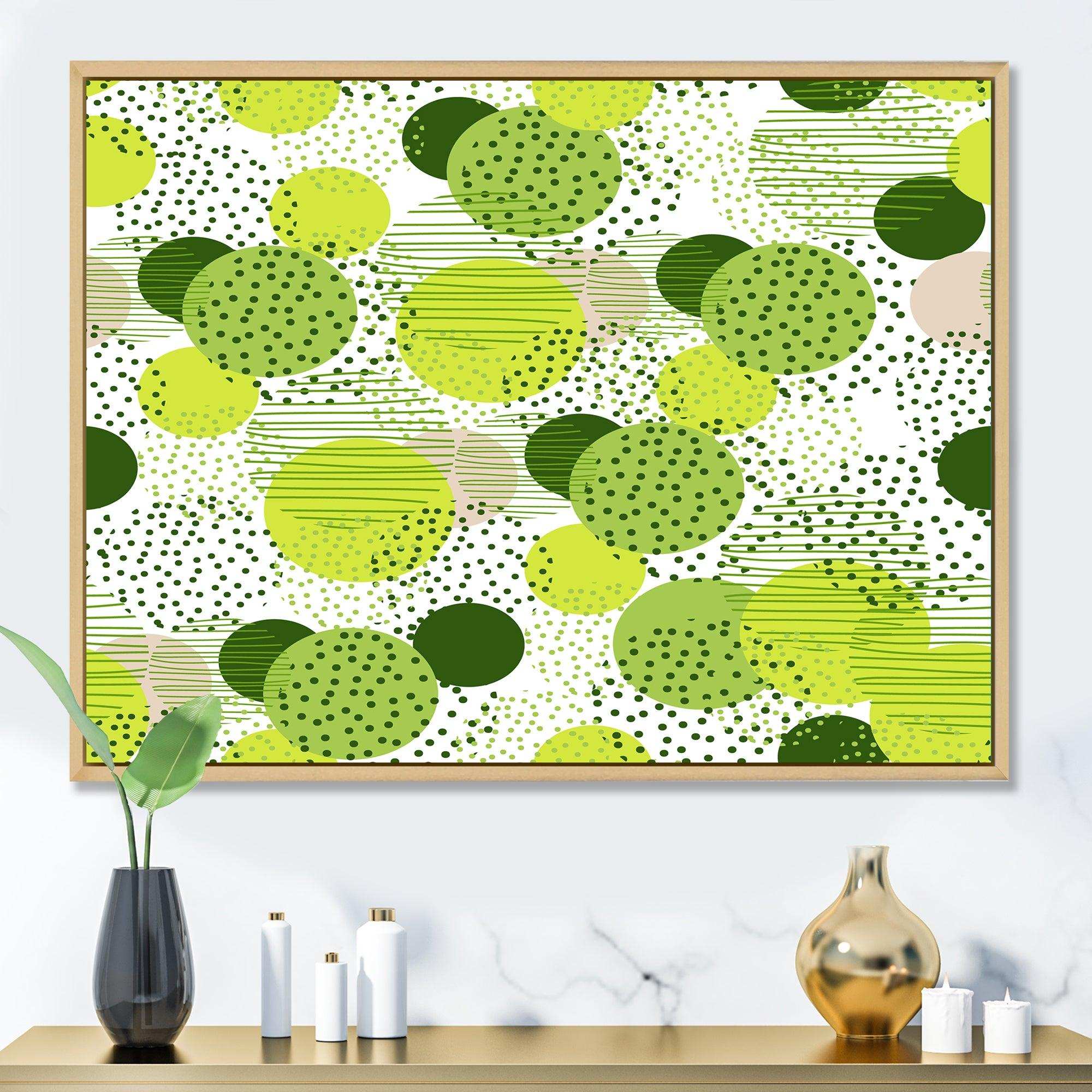 Circular Abstract Retro Geometric X