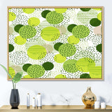 Circular Abstract Retro Geometric X