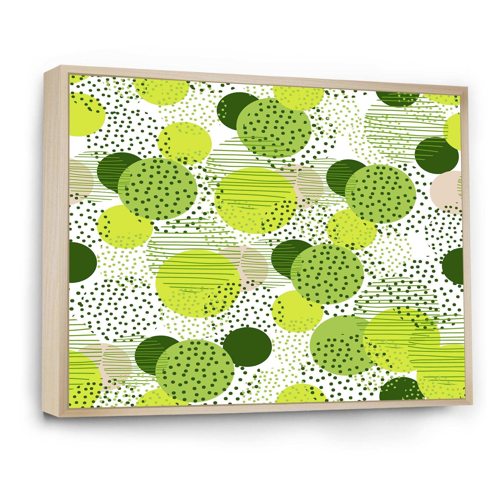 Circular Abstract Retro Geometric X