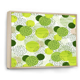 Circular Abstract Retro Geometric X