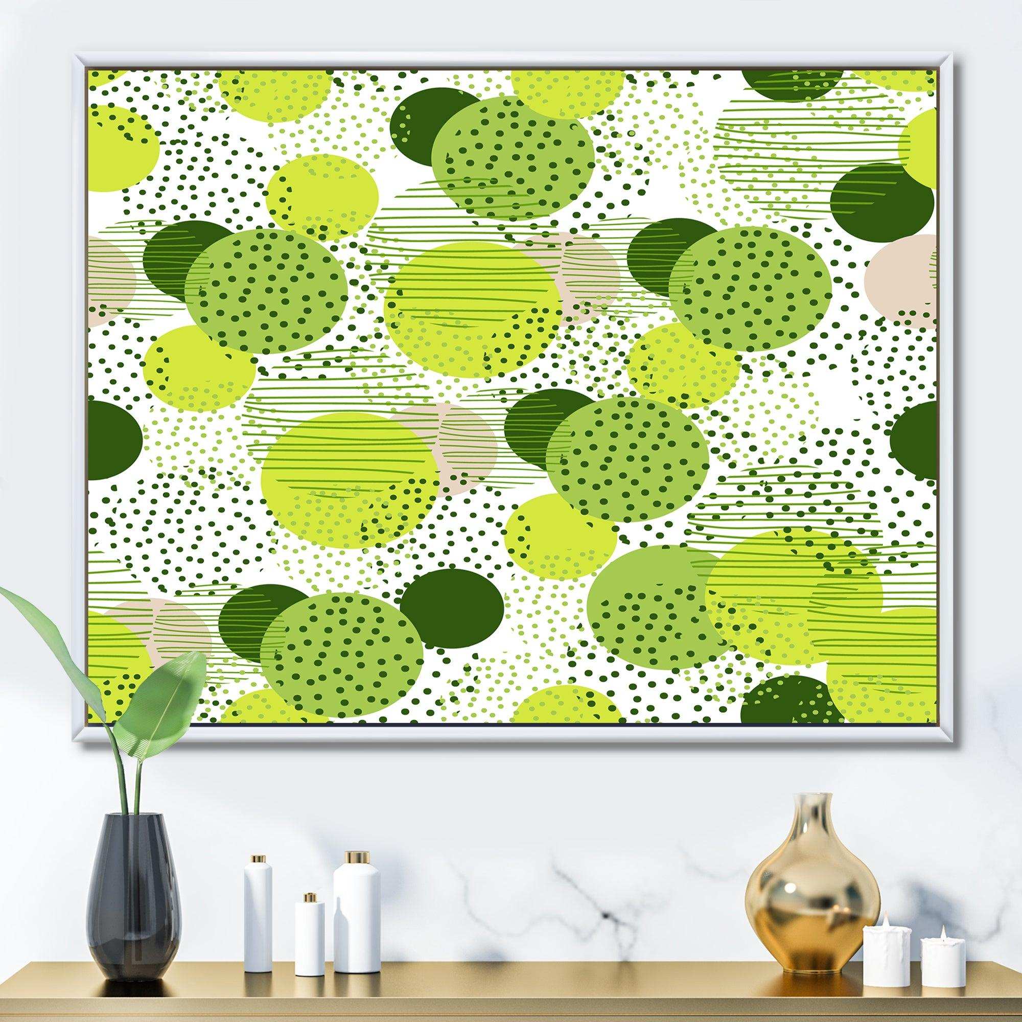 Circular Abstract Retro Geometric X