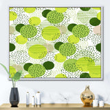 Circular Abstract Retro Geometric X