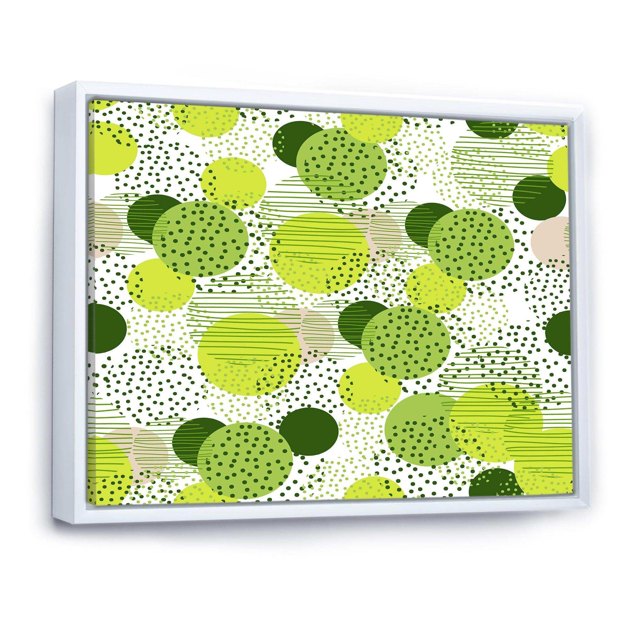 Circular Abstract Retro Geometric X