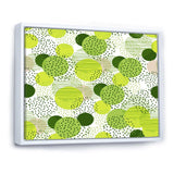 Circular Abstract Retro Geometric X