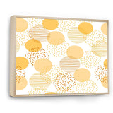 Circular Abstract Retro Geometric IX