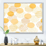 Circular Abstract Retro Geometric IX