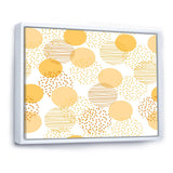 Circular Abstract Retro Geometric IX