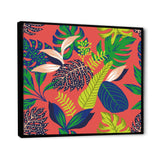 Retro Tropical Leaves I